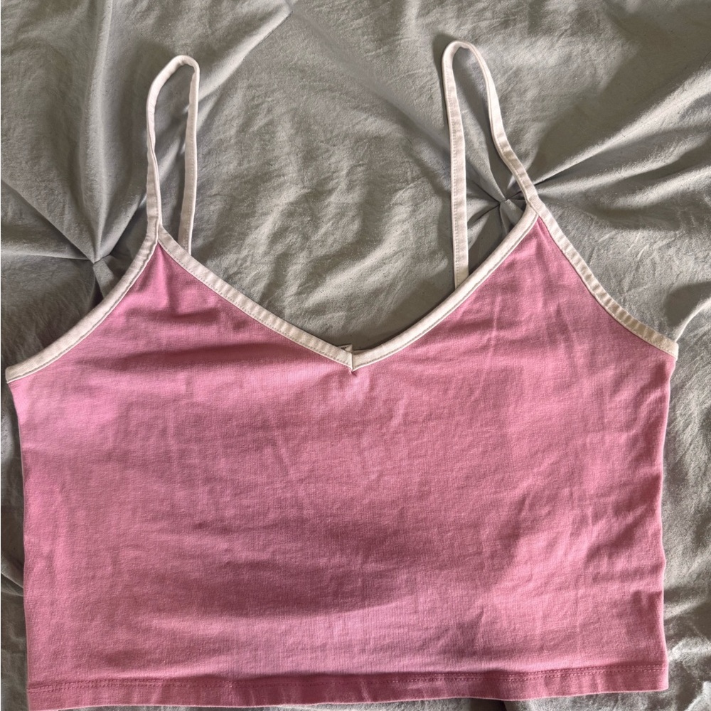 Cotton On Pink Camisole with White Trim